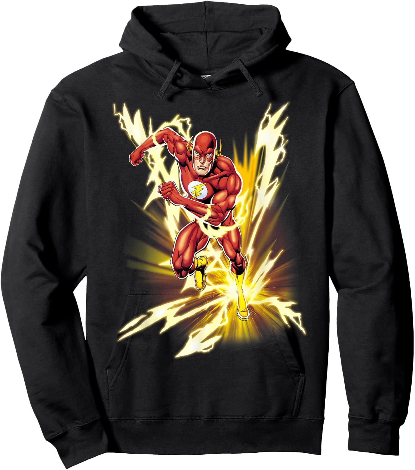 DC Comics The Flash Lightning Speed Hoodie - Hoodie | Black