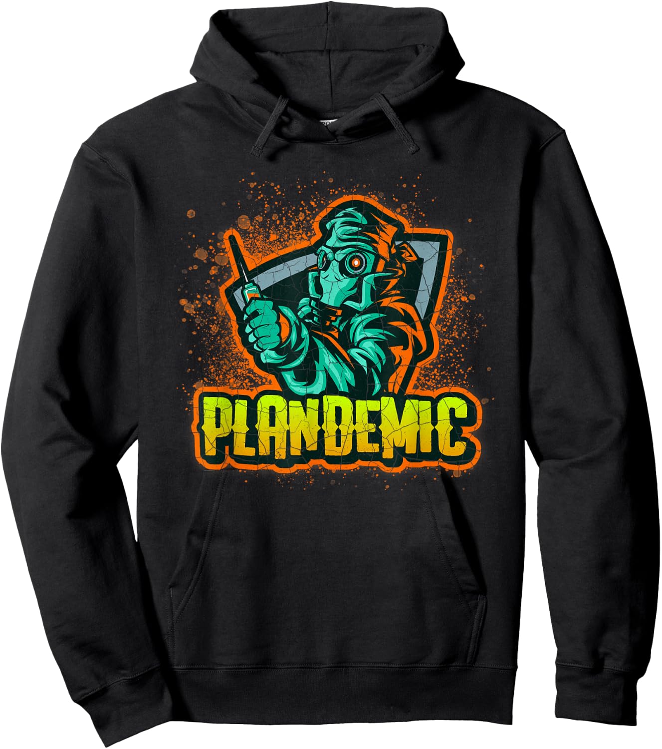 Plandemic Conspiracy Theory Evil Doctor Hoodie - Hoodie | Black