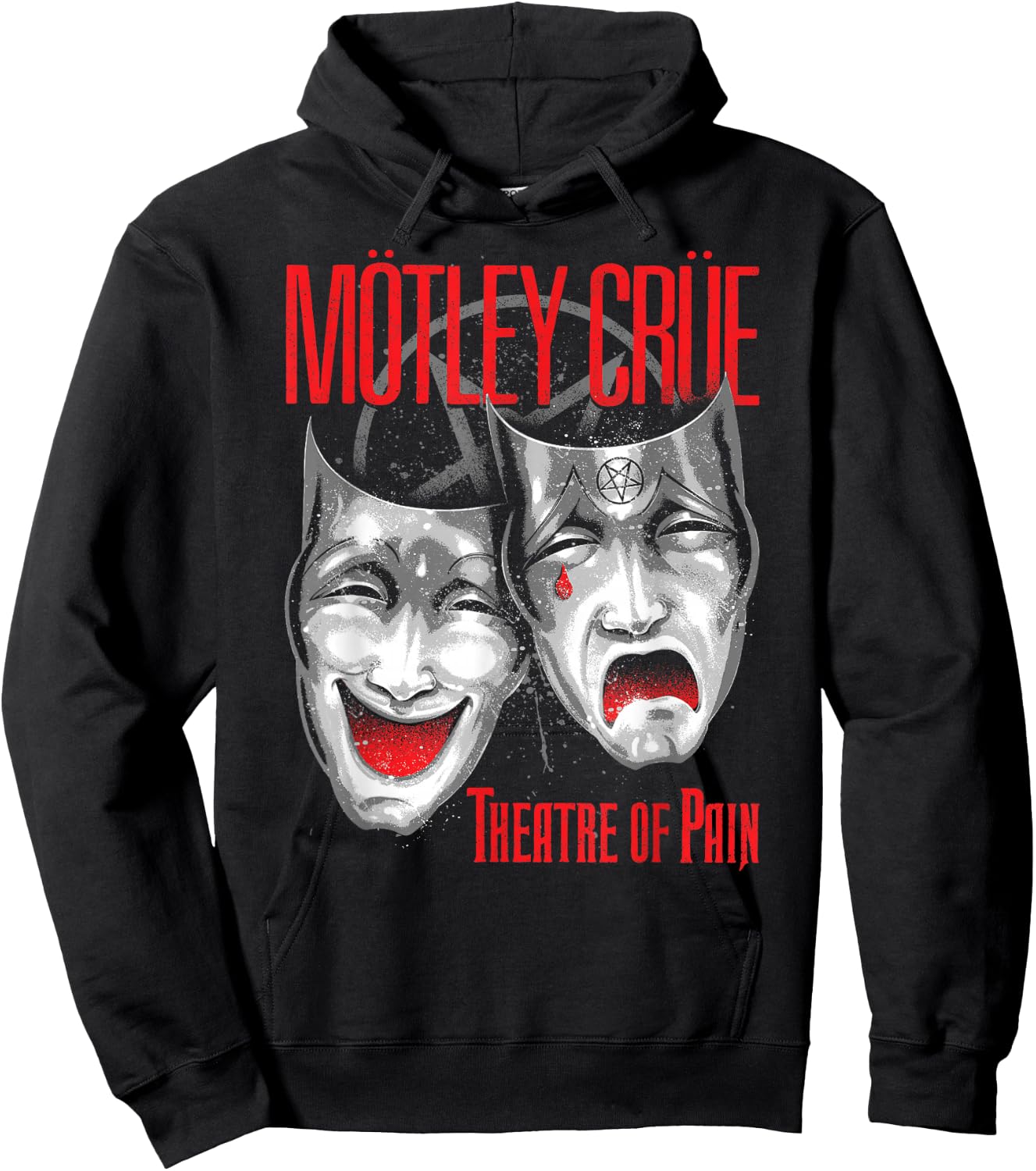 Mötley Crüe - Theatre Of Pain - Cry Hoodie - Hoodie | Black