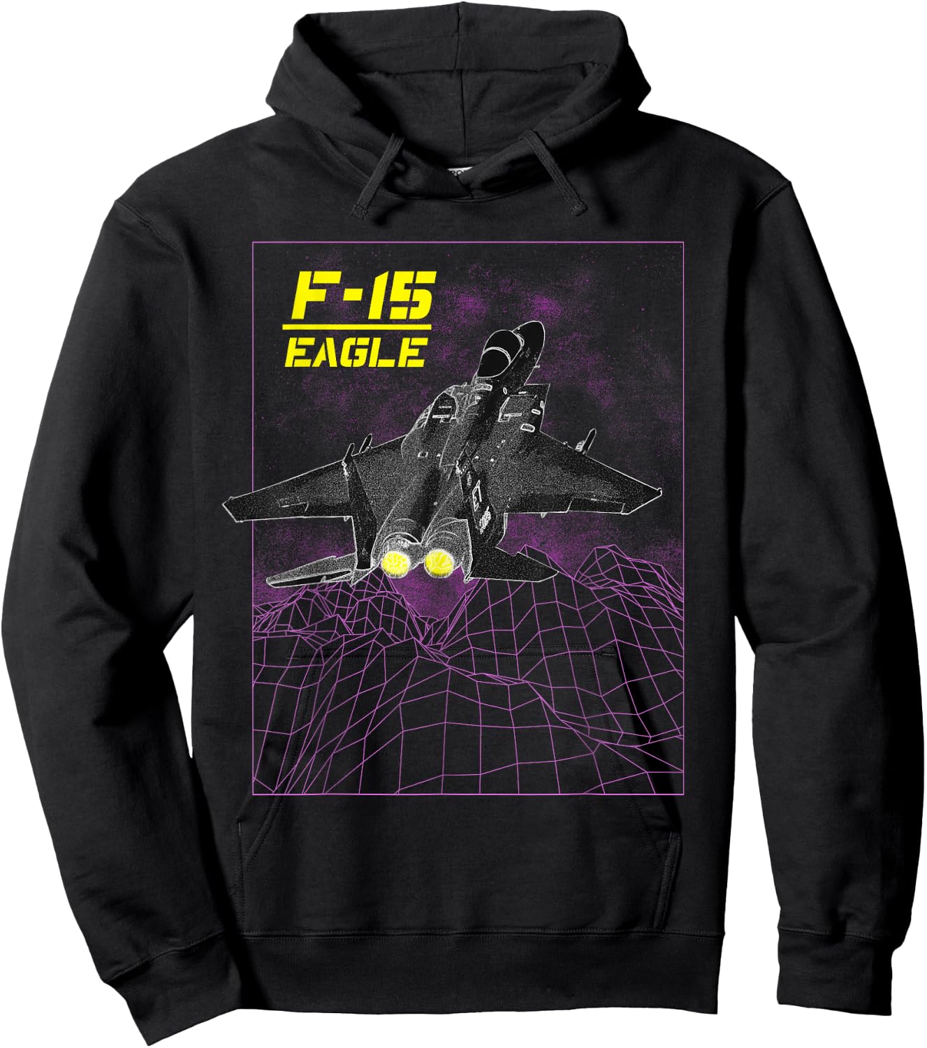 F-15 Eagle Fighter Jet Hoodie - Hoodie | Black