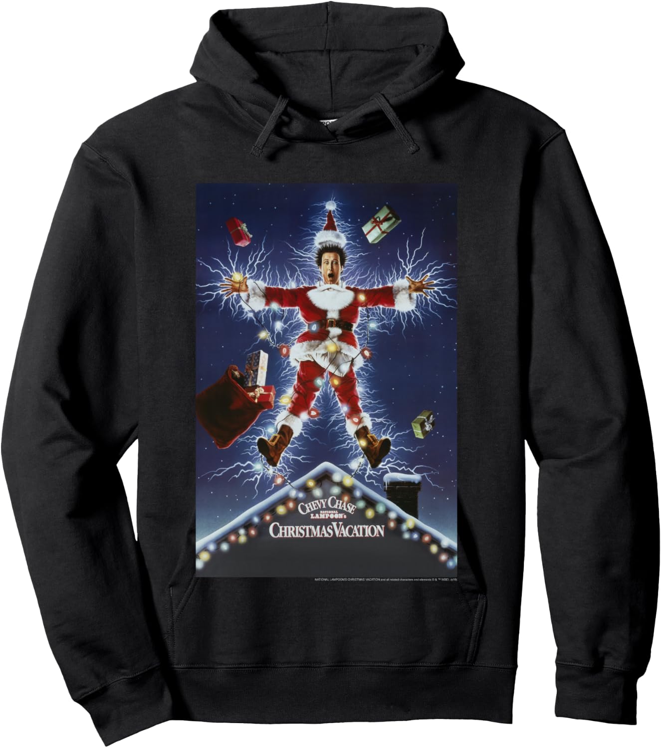 National Lampoon's Christmas Vacation Classic Movie Poster Hoodie - Hoodie | Black