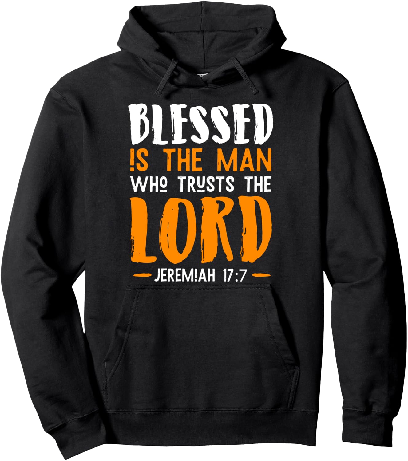 Bible Verse Faith Christianity Religious Gift Prayer Hoodie - Hoodie | Black