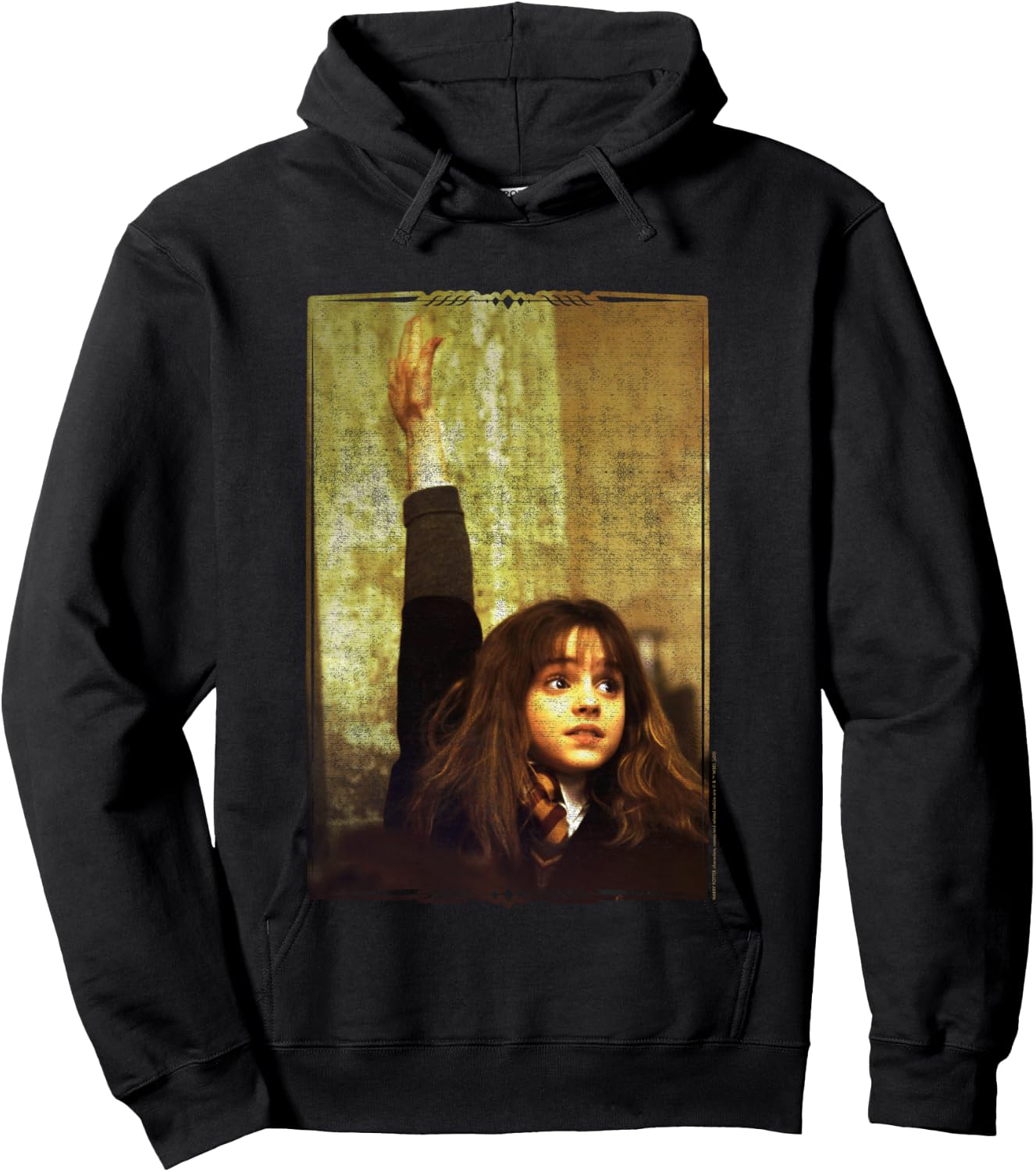 Harry Potter Hermione Granger I Know The Answer Portrait Hoodie - Hoodie | Black