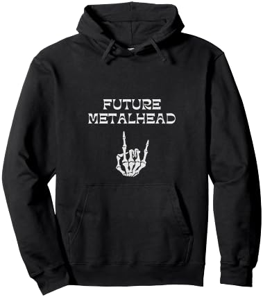 Future metalhead funny for kids Hoodie - Hoodie | Black