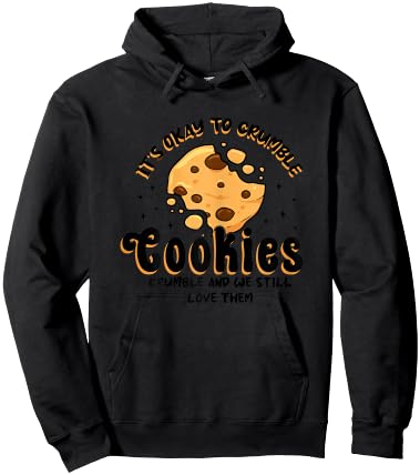 Cookies Crumble - Depression Mental Health Awareness Hoodie - Hoodie | Black
