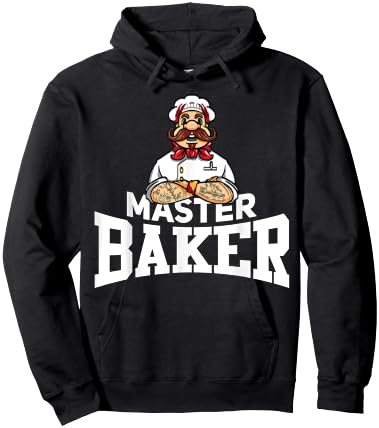 Master Baker Gift Bakery Bread Hoodie - Hoodie | Black