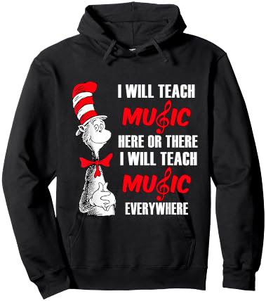 I will teach music everywhere Hoodie - Hoodie | Black