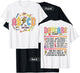 Funny ABCD Daycare Tour Retro Rockin' Back To School Gift T-Shirt - T-Shirt | Black