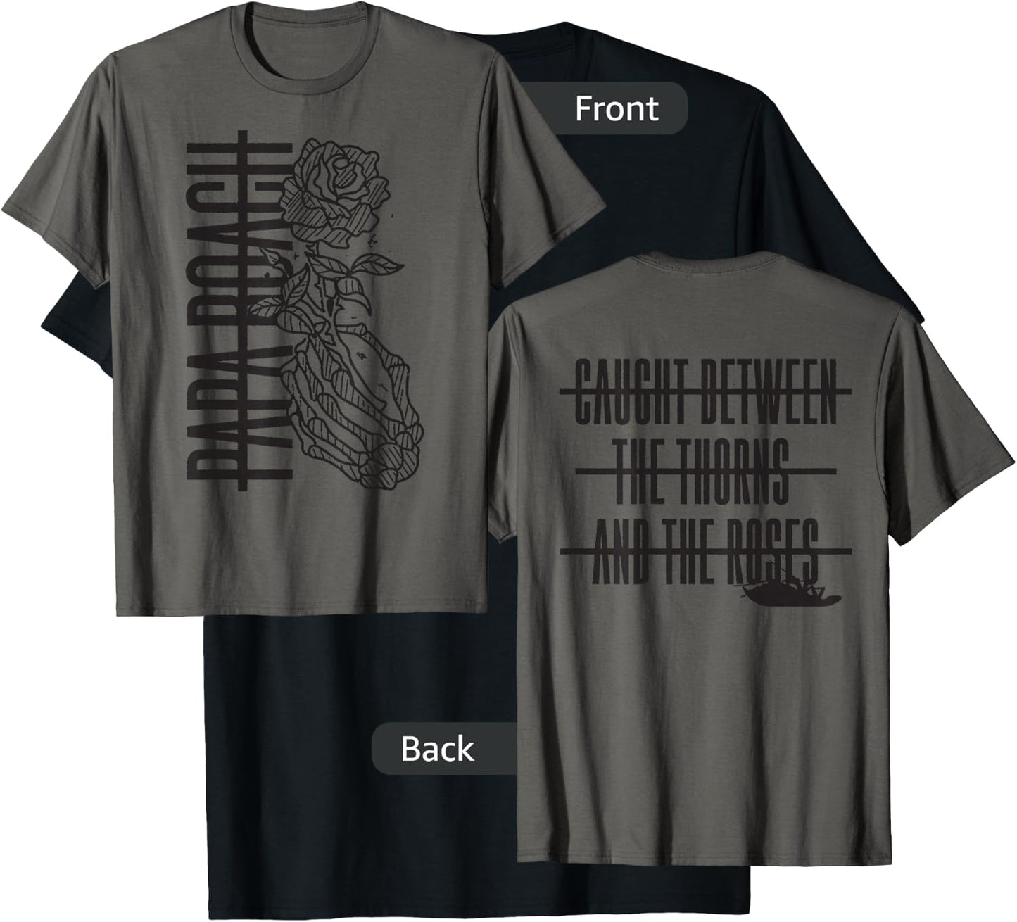 Papa Roach - Official Merchandise - Thorns T-Shirt - T-Shirt | Black