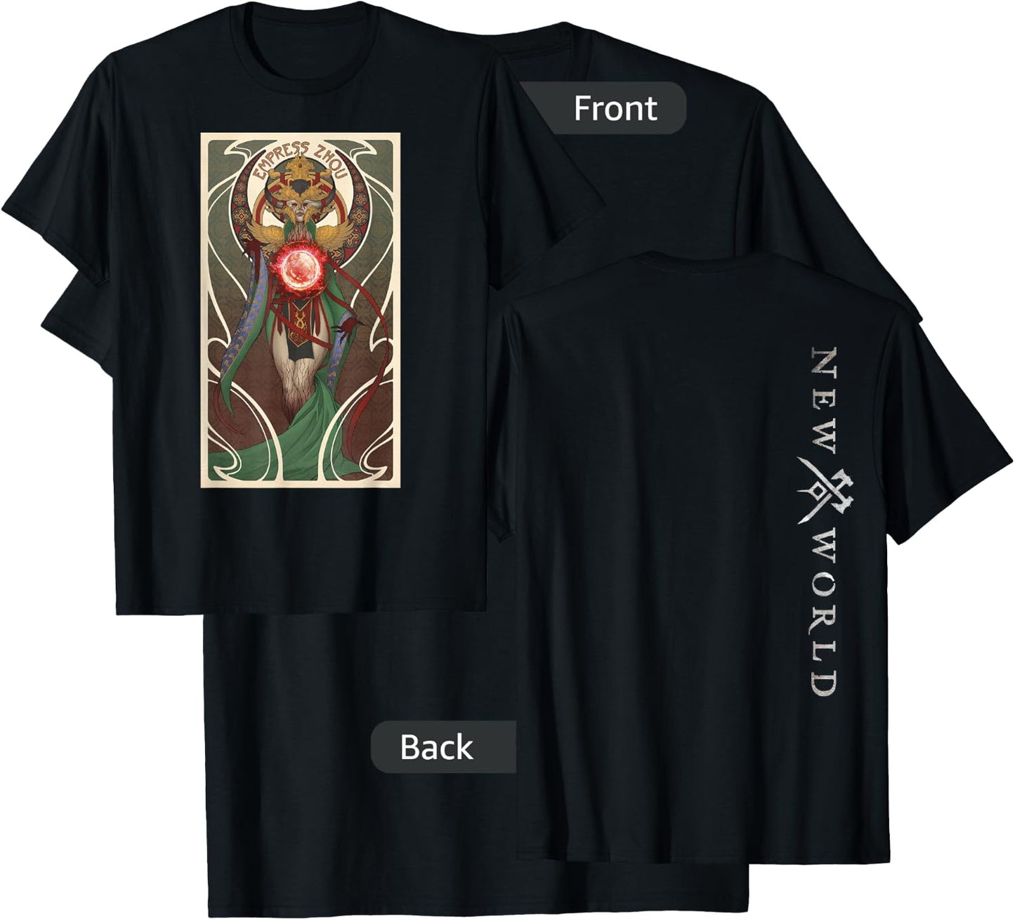 New World Empress Zhou T-Shirt - T-Shirt | Black