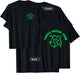 (2 Sided Print) Turtle Rescue Crew Green Sea Turtle Graphic T-Shirt - T-Shirt | Black