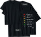 When life gets you down Motorcycle Motorbike Gears On Back T-Shirt - T-Shirt | Black