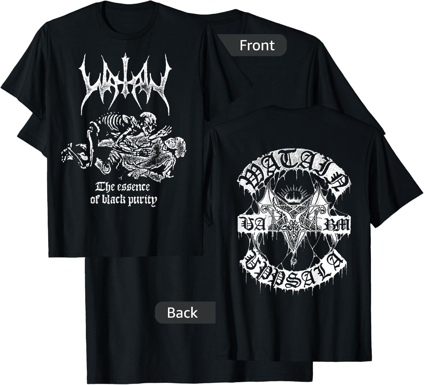 Watain - Essence of Black - Official Merchandise T-Shirt - T-Shirt | Black