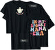 Happy Halloween In My Spooky Mama Era Funny Boo (Two Sided) T-Shirt - T-Shirt | Black