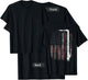Welding Vintage Patriotic USA American Flag Welder ON BACK T-Shirt - T-Shirt | Black