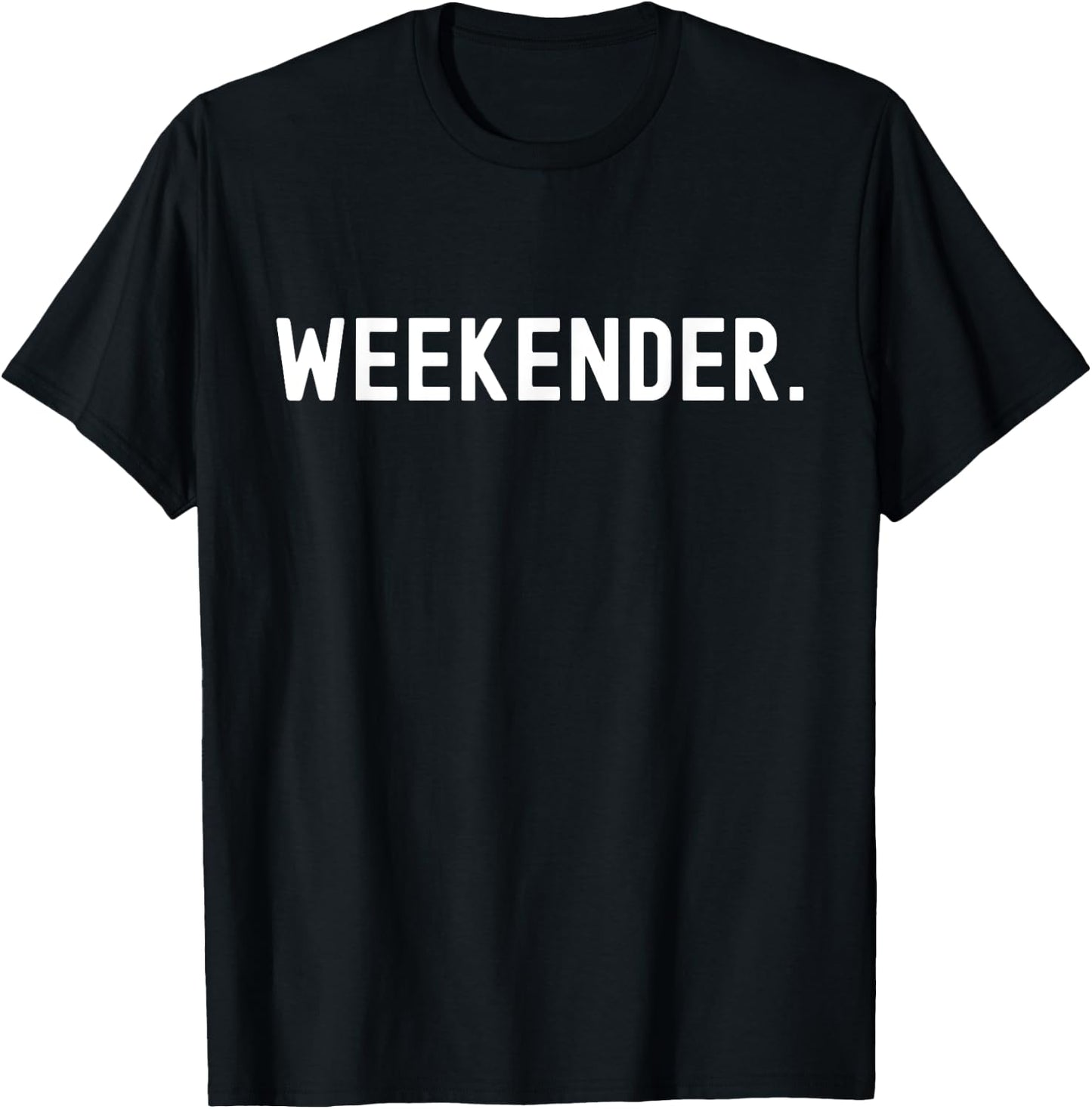Weekender. T-Shirt - T-Shirt | Black