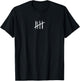 5 Years Done 5th Birthday Old Funny Tally Marks Counting T-Shirt - T-Shirt | Black