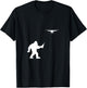 Bigfoot Drone Pilot Drone Gift Pilot Flying T-Shirt - T-Shirt | Black