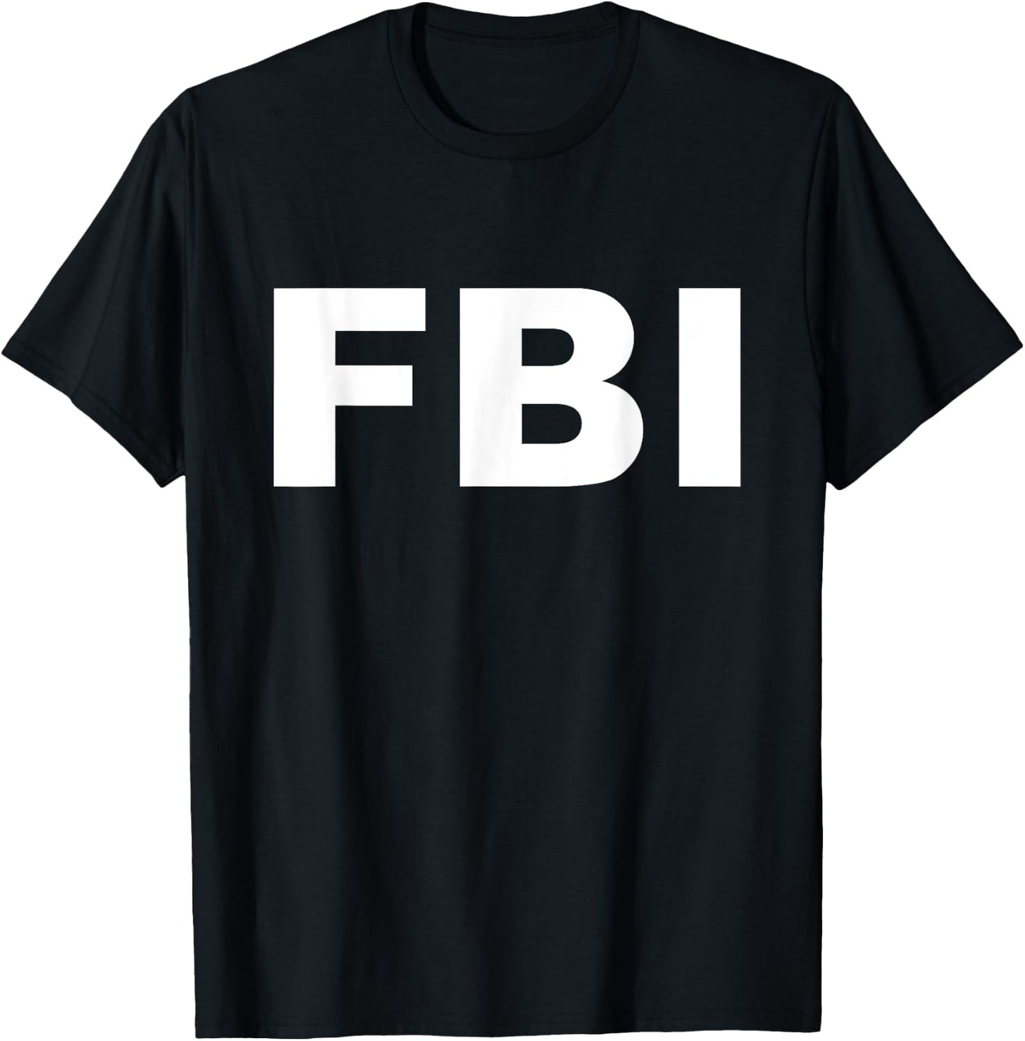 FBI Carnival Fancy Dress Costume Boys Top Premium T-Shirt - T-Shirt | Black