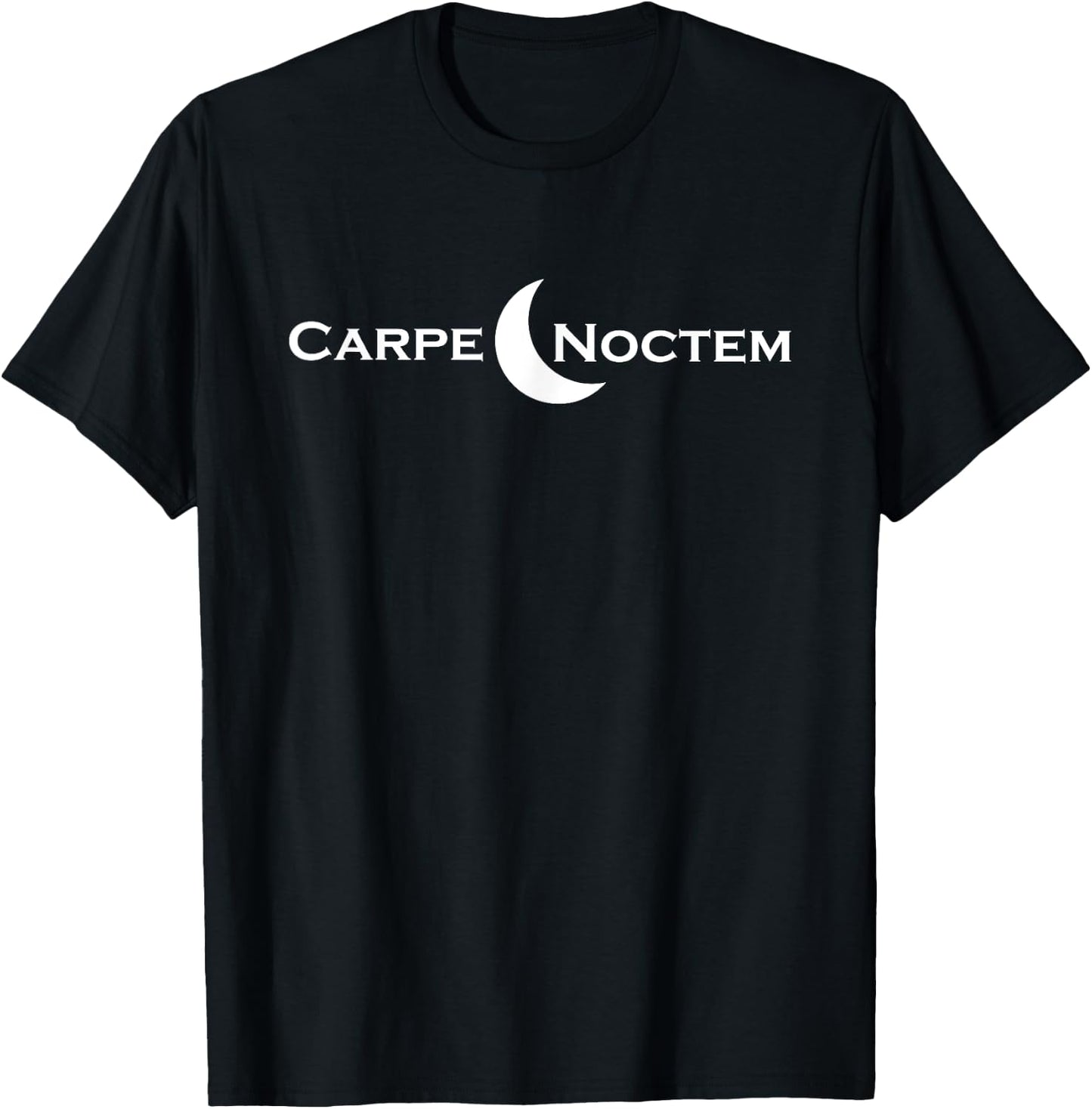 Carpe Noctem - Latin Saying - Latin T-Shirt - T-Shirt | Black