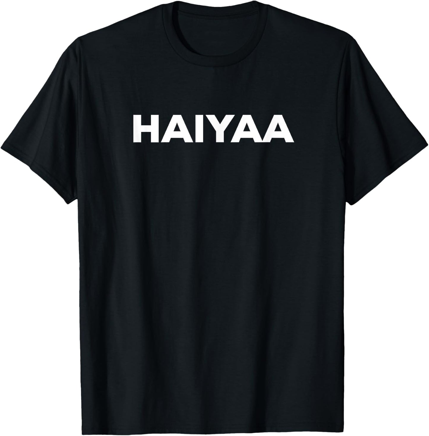 Funny Haiyaa Egg Fried Rice T-Shirt - T-Shirt | Black