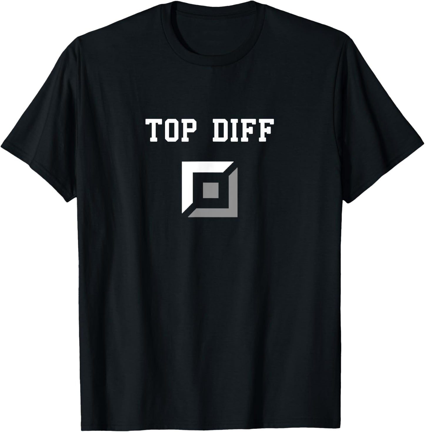 Top Difference Top Diff Top Lane Diff Gap T-Shirt - T-Shirt | Black
