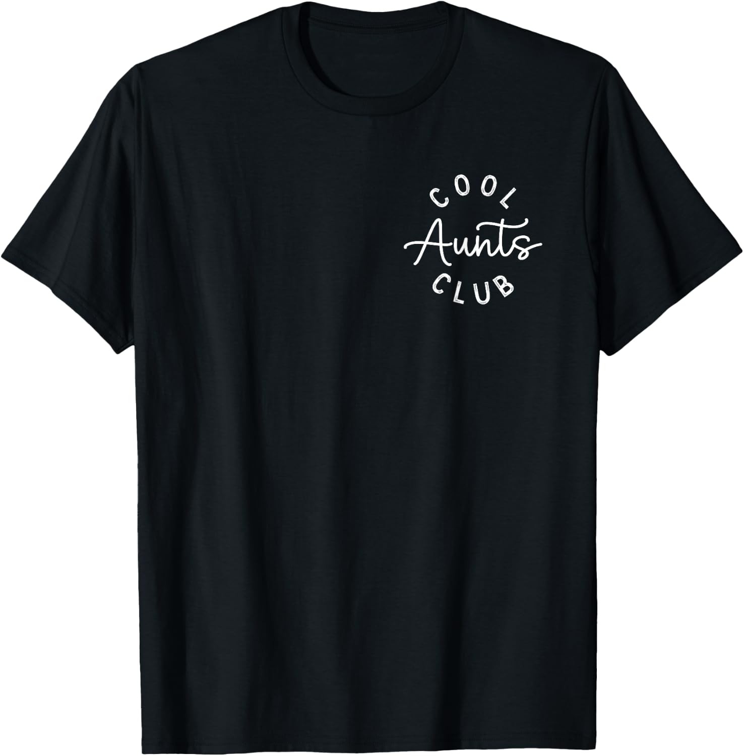 Retro Cool Aunts Club Funny Auntie Women Cool Aunt T-Shirt - T-Shirt | Black