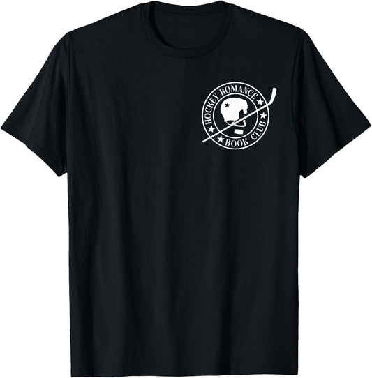 In My Hockey Romance Era | Romance Hockey Book Club T-Shirt - T-Shirt | Black