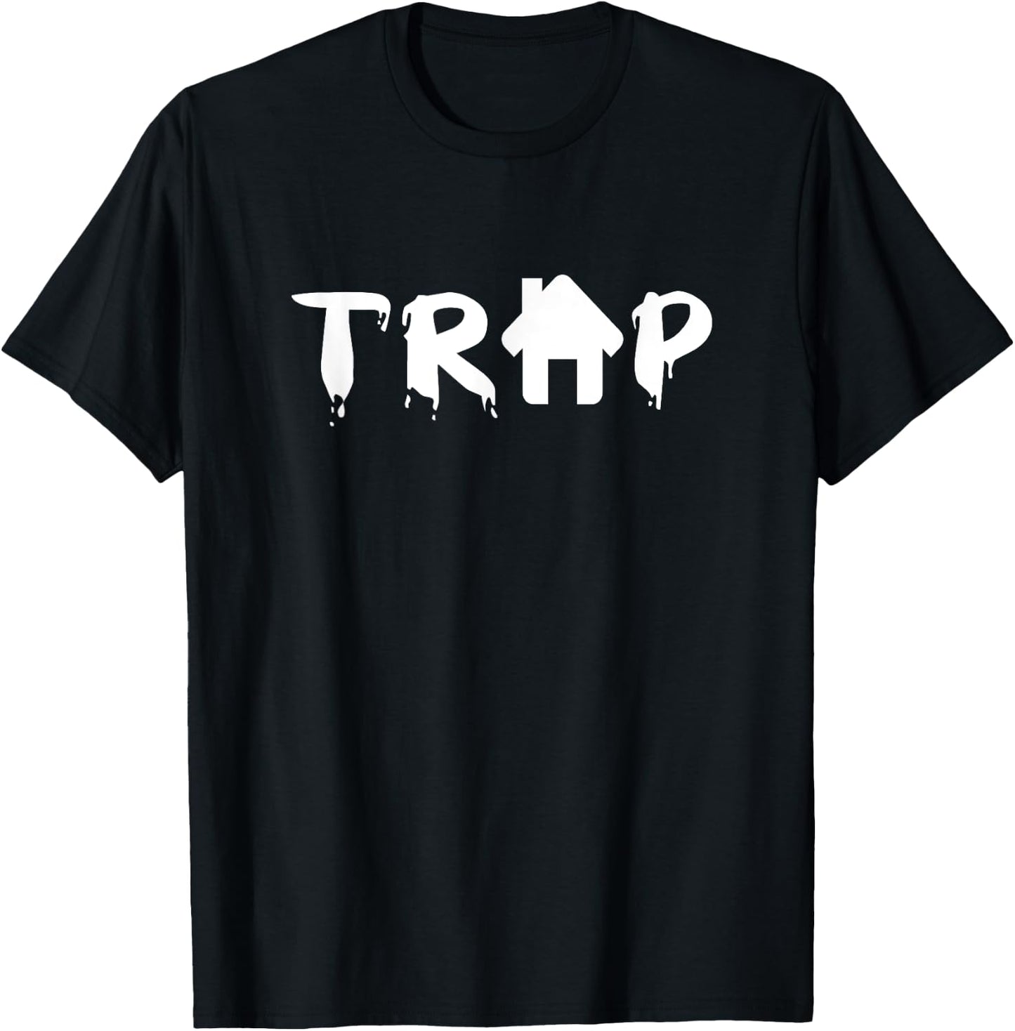 Trap House EDM Rave Festival Costume Outfit Dance Music T-Shirt - T-Shirt | Black
