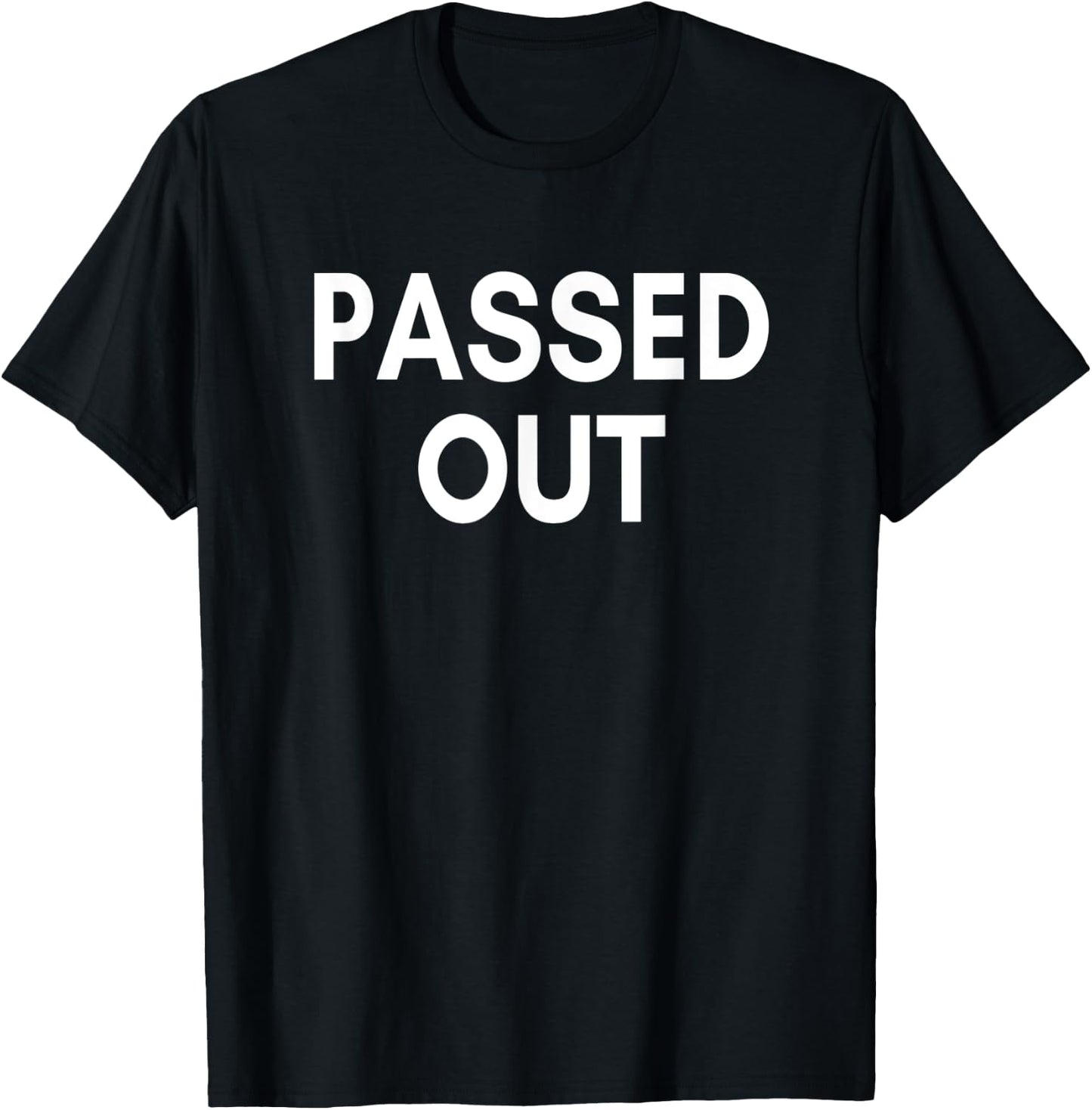 Passed Out T-Shirt - T-Shirt | Black