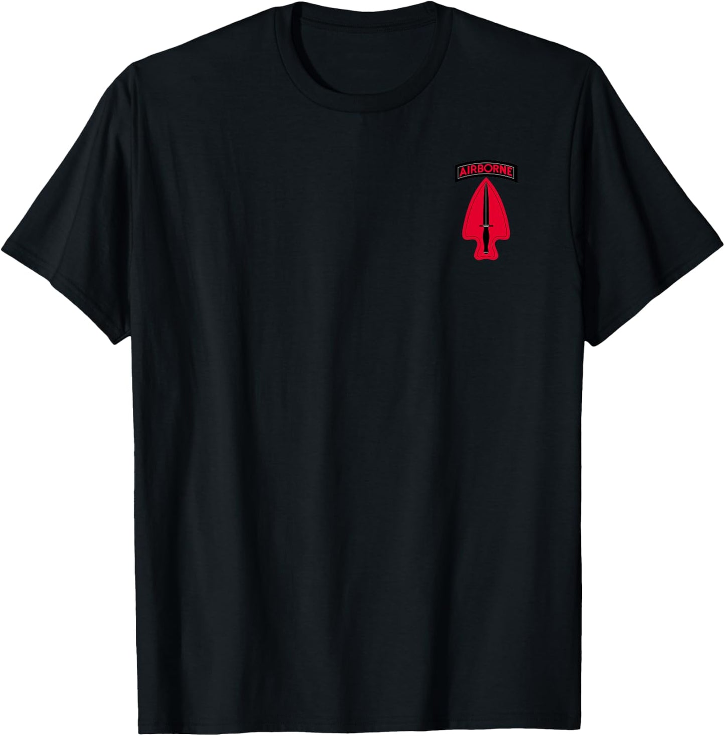 US Army Special Operations Command Patch T-Shirt - T-Shirt | Black