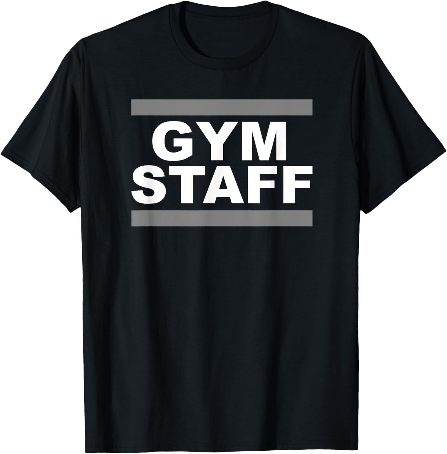 Gym Staff T-Shirt - T-Shirt | Black