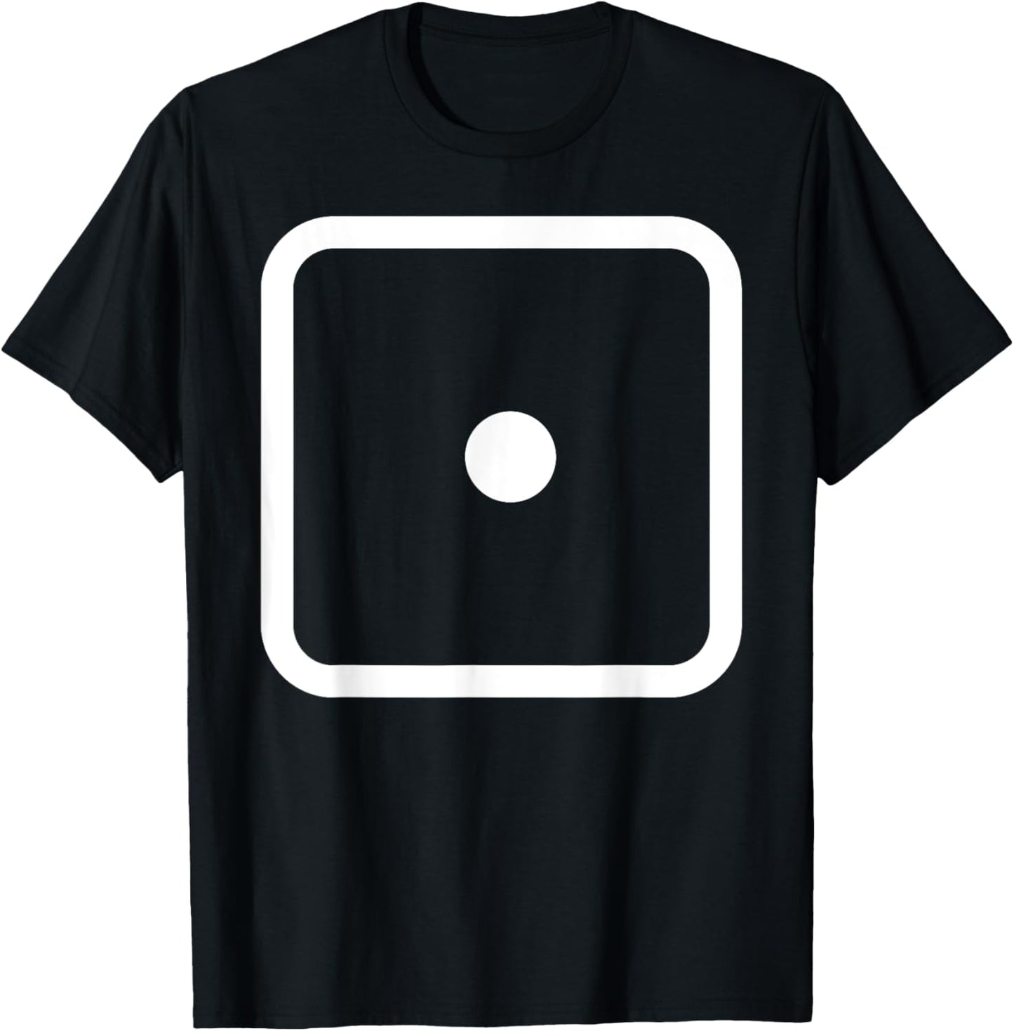 1 Dice And One Dice Costume T-Shirt - T-Shirt | Black