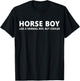 Horseback Riding Boy Horse Boy T-Shirt - T-Shirt | Black