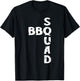 BBQ Squad Smoker Pit Grill Master Grilling Team Pitmaster T-Shirt - T-Shirt | Black