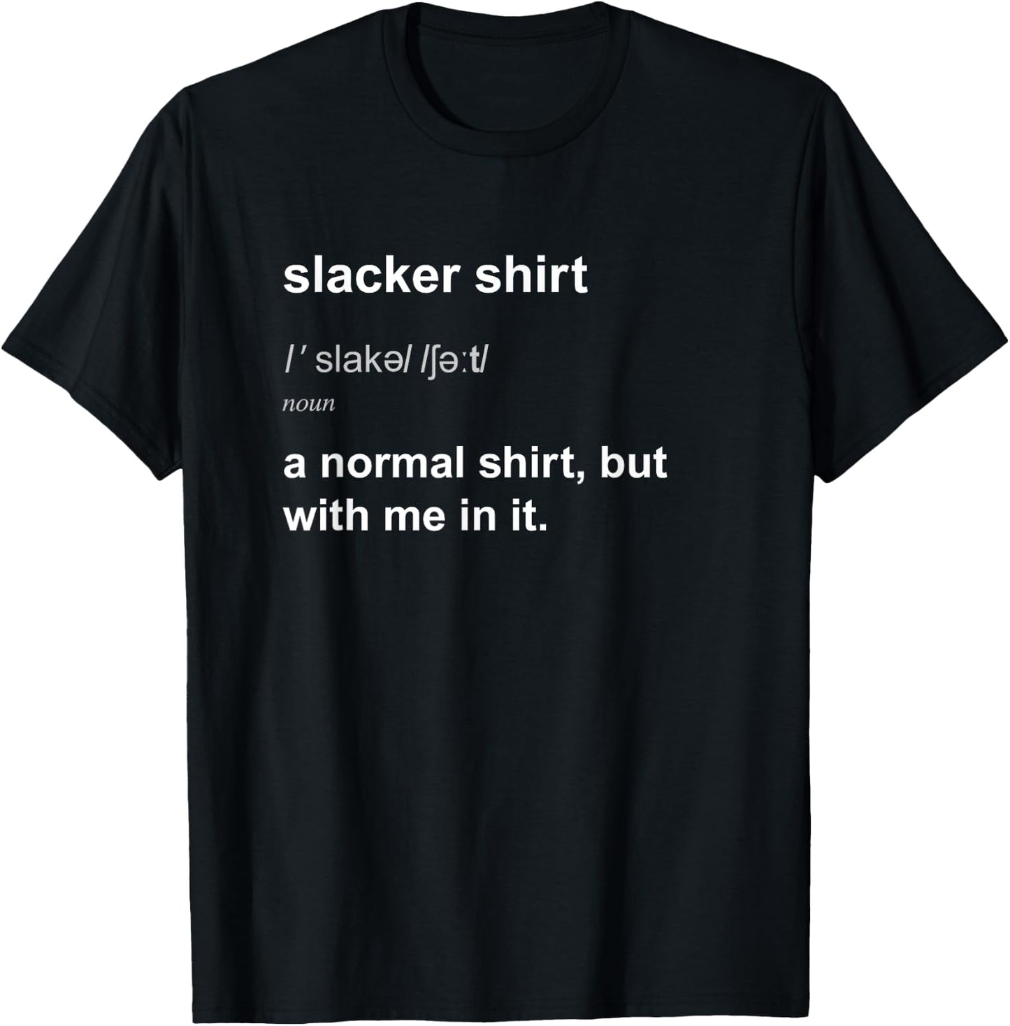 Funny Slacker Slackliner Slacklining Joke Slackline T-Shirt - T-Shirt | Black