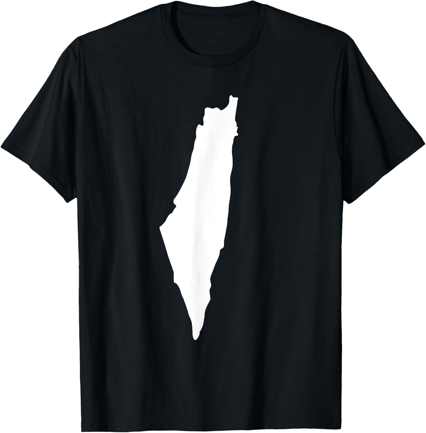 Israel map T-Shirt - T-Shirt | Black