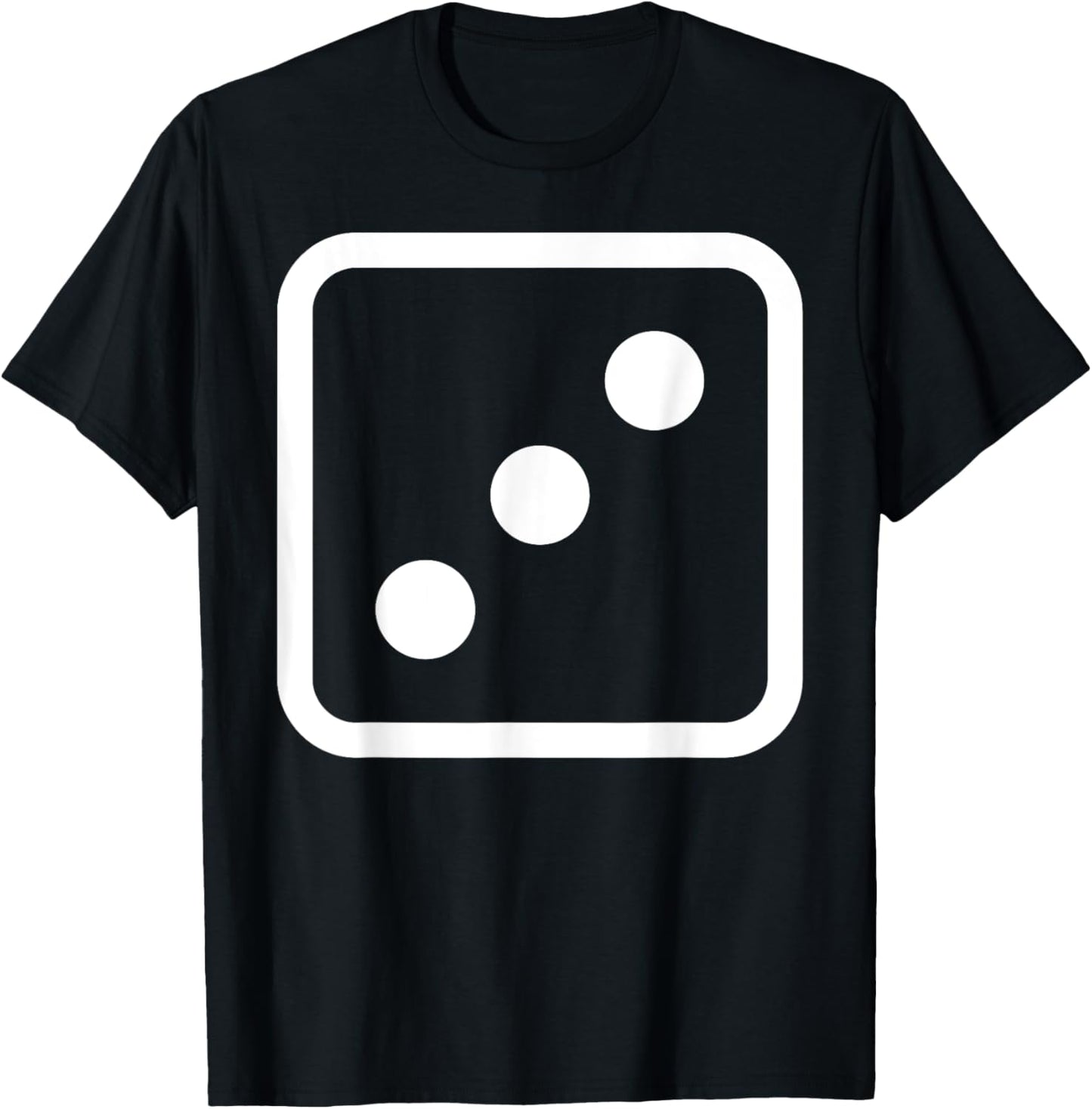 3 Dice And Three Dice Costume T-Shirt - T-Shirt | Black