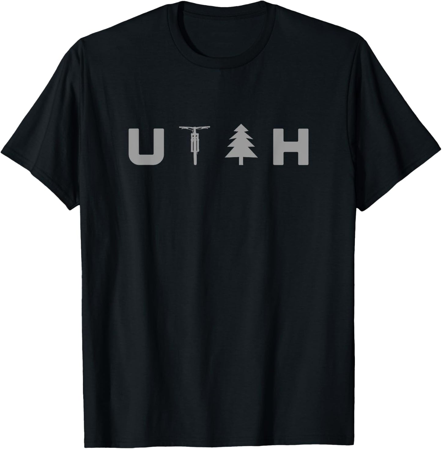 Utah MTB T Shirts - Mountain Bike T-Shirt - T-Shirt | Black