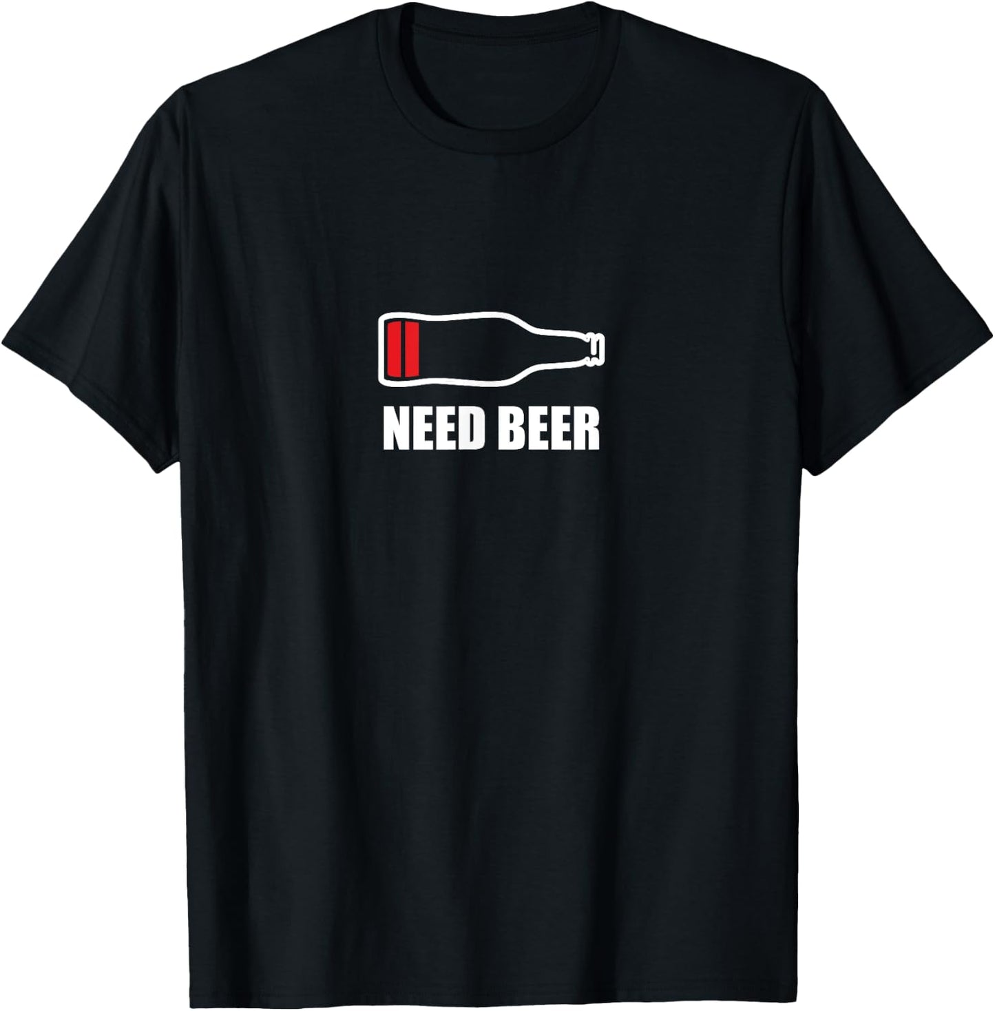 Need Beer T-Shirt - T-Shirt | Black
