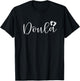 Cute Doula with Baby Feet T-Shirt - T-Shirt | Black