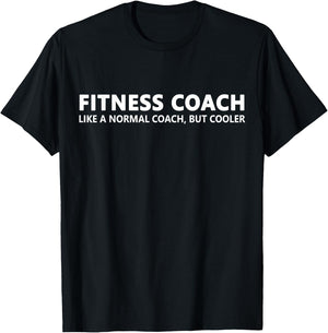 Funny Fitness Trainer Definition Fitness Coach T-Shirt - T-Shirt | Black