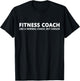 Funny Fitness Trainer Definition Fitness Coach T-Shirt - T-Shirt | Black
