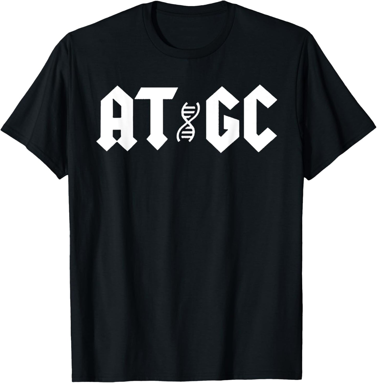 AT GC DNA Science T-Shirt - T-Shirt | Black