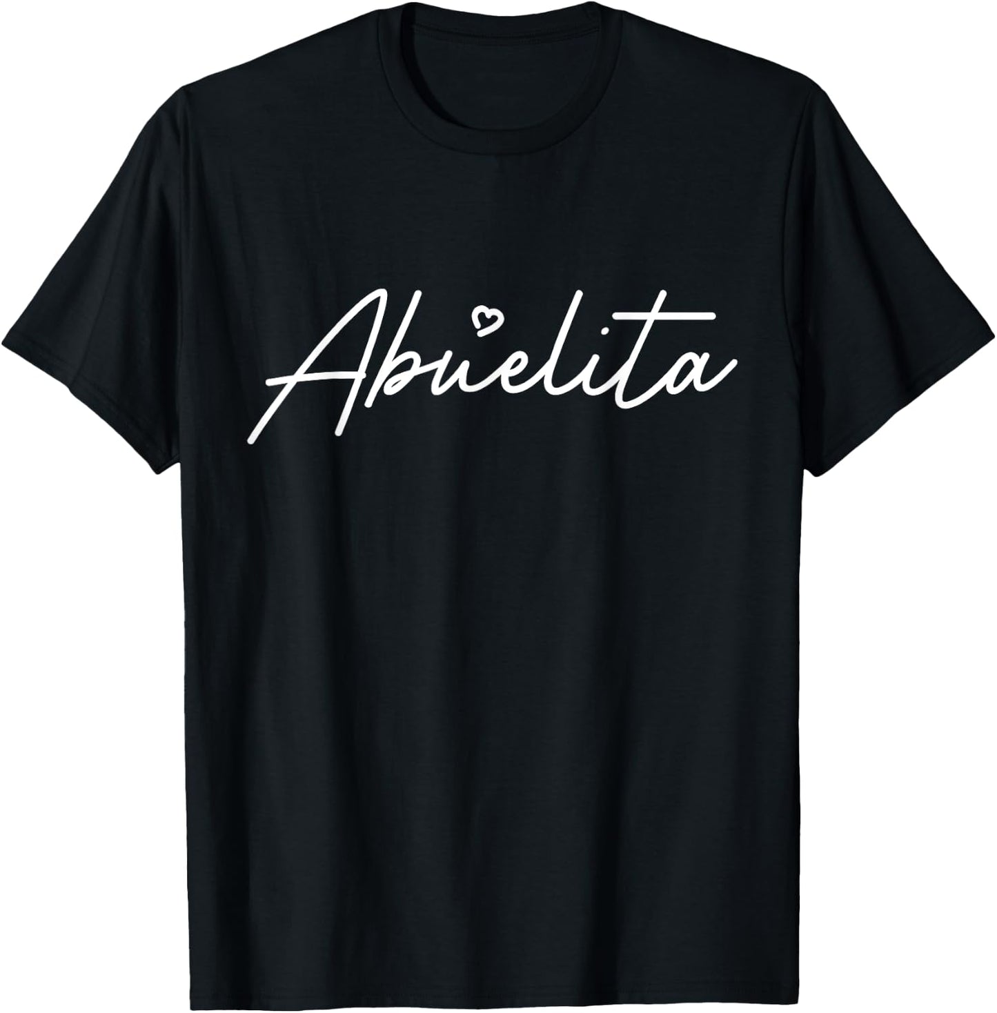 Women's Abuelita Cute Mother's Day Gift In Spanish Grandma T-Shirt - T-Shirt | Black