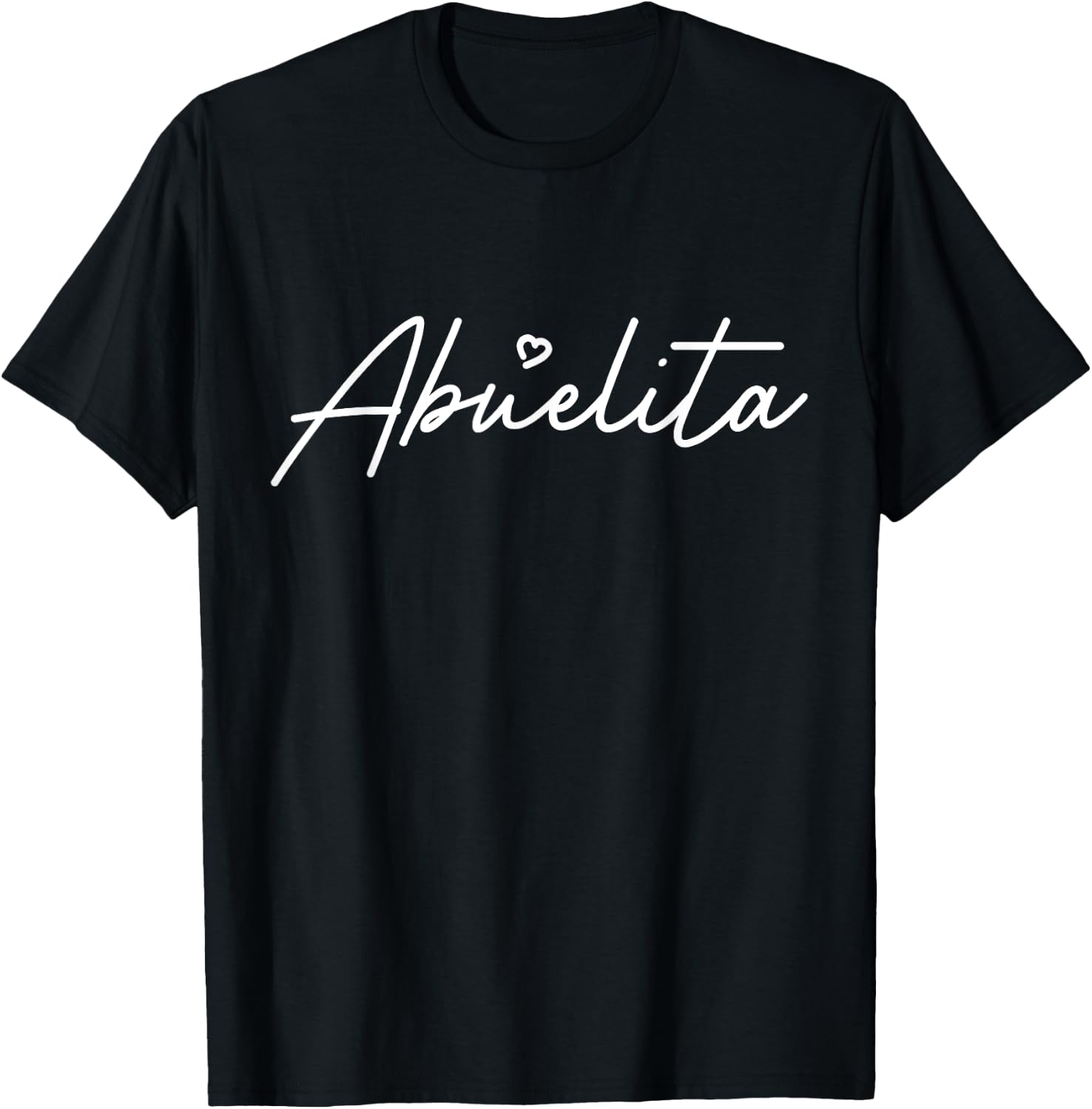 Women's Abuelita Cute Mother's Day Gift In Spanish Grandma T-Shirt - T-Shirt | Black