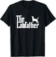 Funny Labrador Owner The Labfather Lab Father Gift T-Shirt - T-Shirt | Black