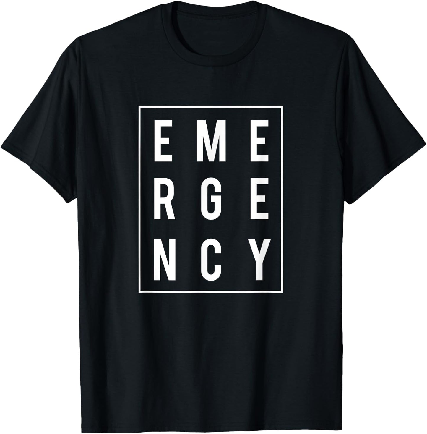 Emergency Nurse RN ER Nurse Emergency Room Hospital T-Shirt - T-Shirt | Black