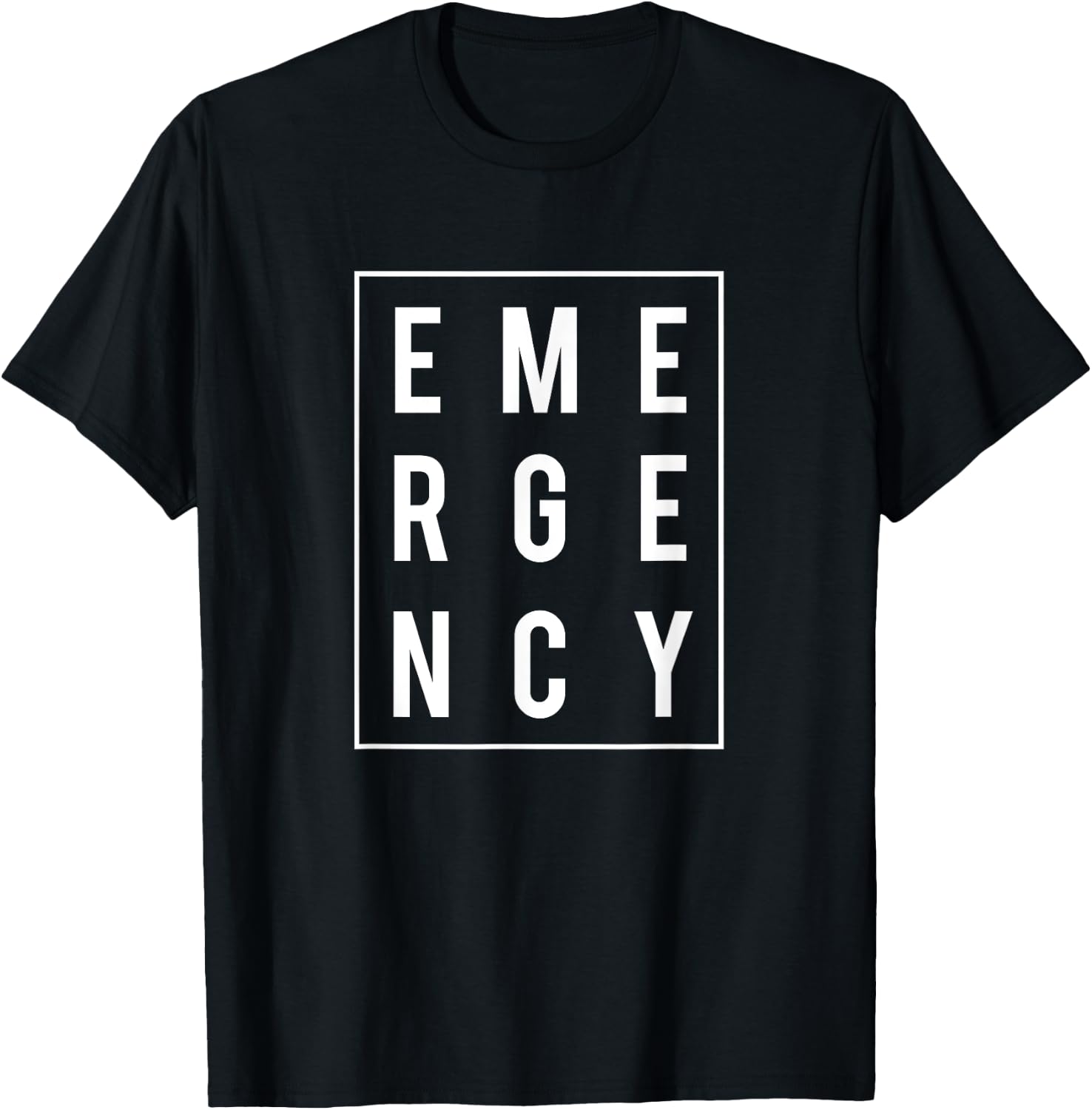 Emergency Nurse RN ER Nurse Emergency Room Hospital T-Shirt - T-Shirt | Black