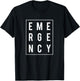 Emergency Nurse RN ER Nurse Emergency Room Hospital T-Shirt - T-Shirt | Black